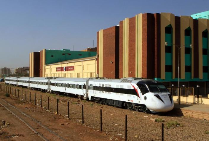 Sudan's new Nile Train passes through Khartoum